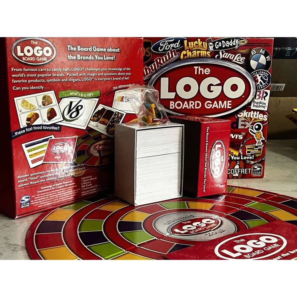 Logo Board Game, About Brands You Love, Spin Master Unsealed